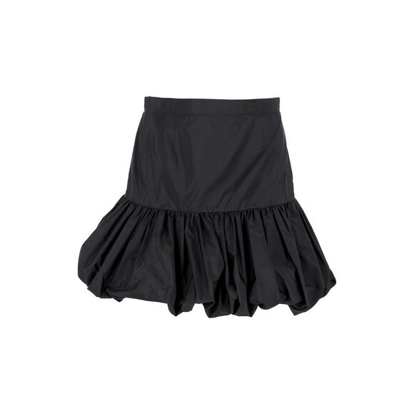 Stella McCartney Bubble Skirt in Black Silk